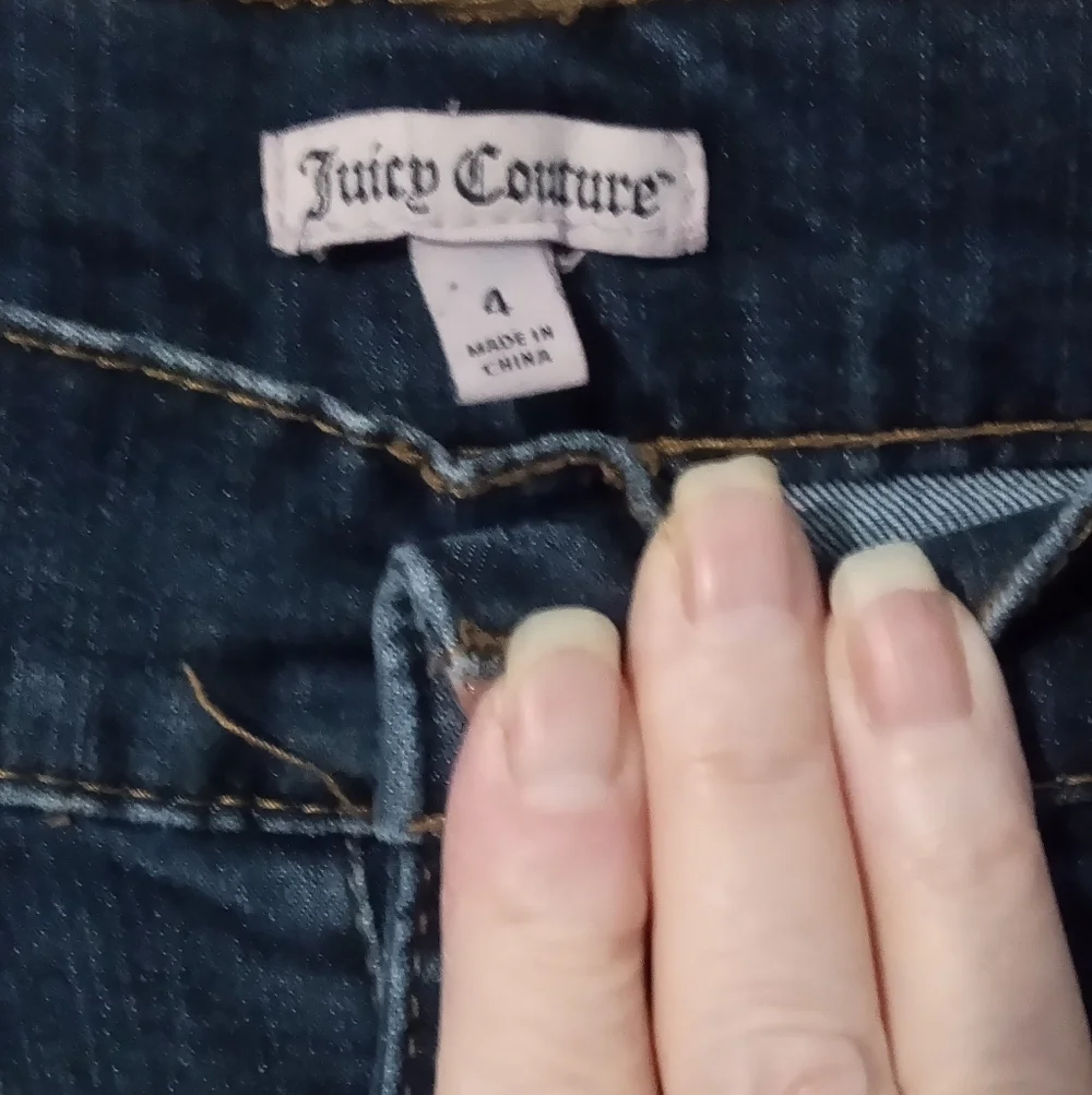 Juicy Couture Midnight Blue Ripped Skinny Jeans